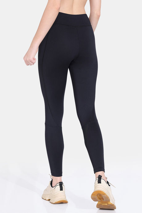 Zelocity Quick Dry Gym Leggings - Black — image 3