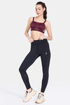 Zelocity Quick Dry Gym Leggings - Black — thumbnail 4
