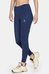 Zelocity Quick Dry Gym Leggings - Navy — thumbnail 2