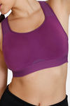 Zelocity High Impact Quick Dry Sports Bra - Purple Passion — thumbnail 6