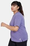 Zelocity True Curv High Quality Stretch Top - Twilight Purple — thumbnail 2