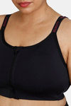 Zelocity True Curv Sports Bra With Removable Padding - Anthracite — thumbnail 5