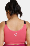 Zelocity True Curv Sports Bra With Removable Padding - Baroque Rose — thumbnail 2