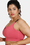 Zelocity True Curv Sports Bra With Removable Padding - Baroque Rose — thumbnail 3
