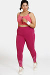 Zelocity True Curv Sports Bra With Removable Padding - Baroque Rose — thumbnail 4
