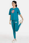 Zelocity Marvel Relaxed Quick Dry Top - Alexandrite — thumbnail 4