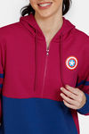 Zelocity Marvel Relaxed Fit Hoodie - Baton Rouge — thumbnail 6