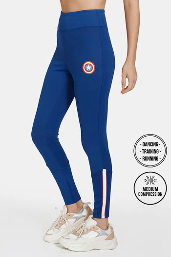 Zelocity Quick Dry Gym Leggings - Set Sail