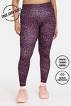 Zelocity True Curv Quick Dry Gym Leggings - Fig — thumbnail 1