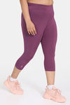 Zelocity True Curv Quick Dry 3/4Th Gym Leggings - Amaranth — thumbnail 2