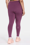 Zelocity True Curv Quick Dry Gym Leggings - Amaranth — thumbnail 3