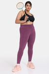 Zelocity True Curv Quick Dry Gym Leggings - Amaranth — thumbnail 4