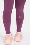 Zelocity True Curv Quick Dry Gym Leggings - Amaranth — thumbnail 6