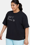 Zelocity True Curv Relaxed Fit Top - Jet Black — thumbnail 2