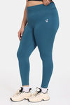 Zelocity True Curv Quick Dry Gym Leggings - Corsair — thumbnail 2