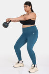 Zelocity True Curv Quick Dry Gym Leggings - Corsair — thumbnail 4