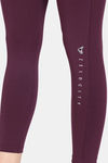 Zelocity Quick Dry Gym Leggings - Fig — thumbnail 6