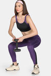 Zelocity Quick Dry Gym Leggings - Loganberry — thumbnail 4