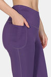 Zelocity Quick Dry Gym Leggings - Loganberry — thumbnail 6
