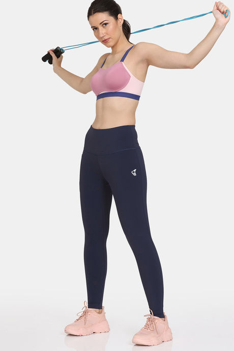 Zelocity Quick Dry Training Leggings - Blueberry — image 5