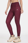 Zelocity Quick Dry Gym Leggings - Rhododendron — thumbnail 3