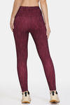 Zelocity Quick Dry Gym Leggings - Rhododendron — thumbnail 4