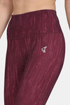 Zelocity Quick Dry Gym Leggings - Rhododendron — thumbnail 6