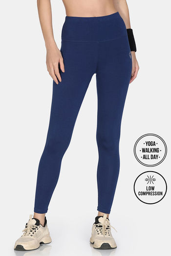 Zelocity All Day Yoga Leggings - Twilight Blue