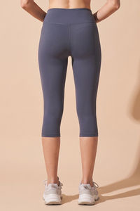 Zelocity Quick Dry 3/4Th Training Leggings- Blueberry — thumbnail 5