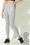Zelocity High Stretch Legging- Grey — thumbnail 6