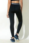 Zelocity Mid Rise Legging - Black — thumbnail 4