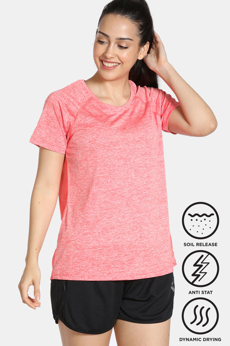 Zelocity Easy Movement Neu Dri T-Shirt- Peach — image 5