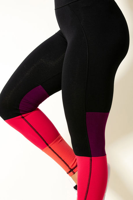 Zelocity Mid Rise High Stretch Legging-Black — image 5