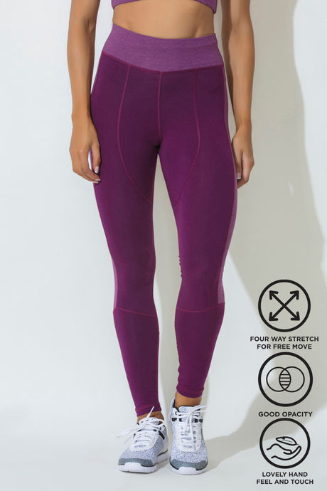 Zelocity Nouveau Soft Legging - Purple — image 6