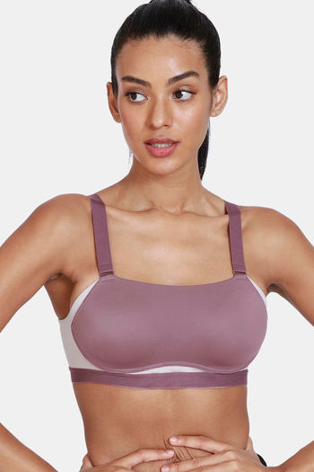 high impact padded sports bra