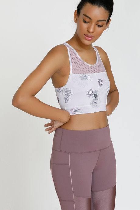 Zelocity Sports Bra -Mauve — image 2