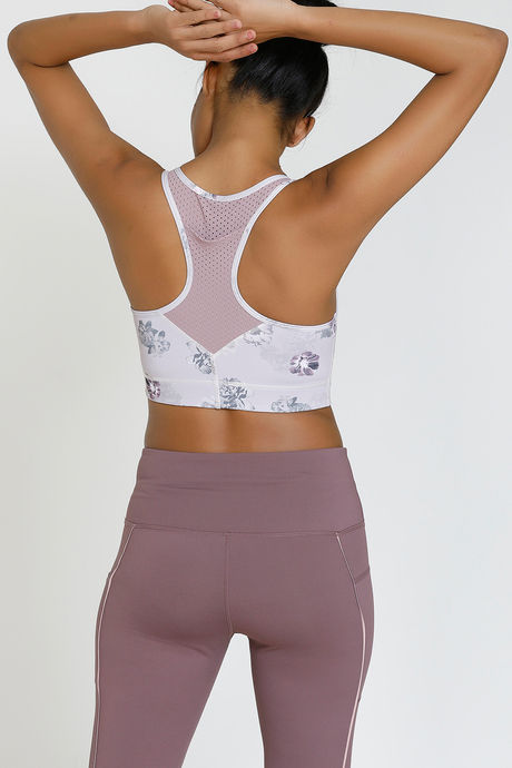 Zelocity Sports Bra -Mauve — image 3