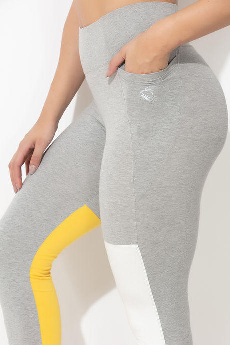 Zelocity High Stretch Legging - Grey — image 5