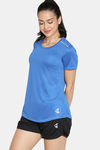 Zelocity Easy Movement Neu Dri T-Shirt - Neon Blue — thumbnail 2