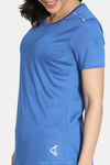 Zelocity Easy Movement Neu Dri T-Shirt - Neon Blue — thumbnail 4