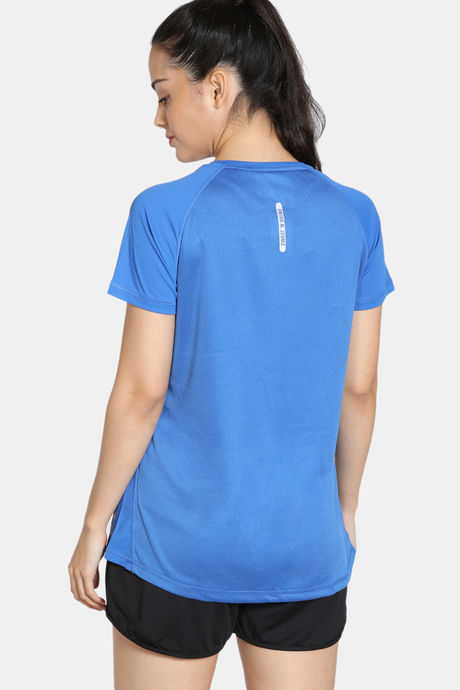 Zelocity Easy Movement Neu Dri T-Shirt -Neon Blue — image 3