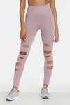 Zelocity High Rise Quick Dry Leggings - Elderberry — thumbnail 1