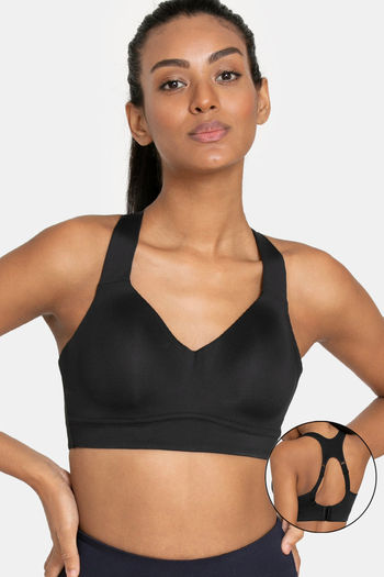 high impact padded sports bra