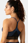 Zelocity Sports Bra With Removable Padding - Navy — thumbnail 2