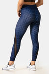 Zelocity Quick Dry Gym Leggings - Maritime — thumbnail 3