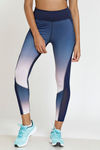 Zelocity Nouveau Shine Legging - Navy — thumbnail 2