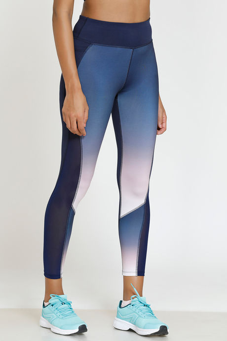 Zelocity Nouveau Shine Legging - Navy — image 3