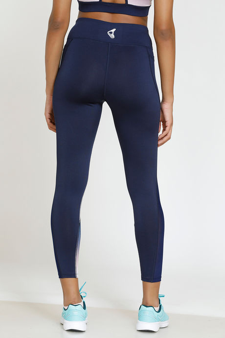 Zelocity Nouveau Shine Legging - Navy — image 4