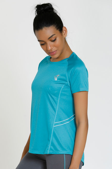 Zelocity Easy Movement Neu Dri T-Shirt - Aqua Blue — image 2
