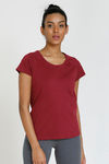 Zelocity Easy Movement High Stretch T-Shirt - Red — thumbnail 3